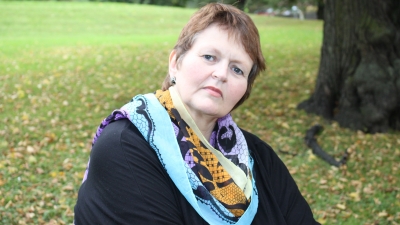 Marna Ramsøy, leder i Norges Bygdekvinnelag. Foto: Helle Cecilie Berger.