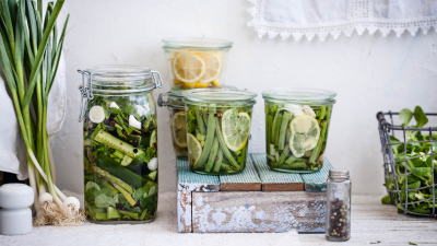 Fermenterte grønne fristelser. Foto: Shutterstock