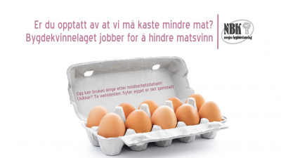 Norske egg kan halde seg friske og gode i månedsvis om dei vert oppbevart i kjøleskåpet. 