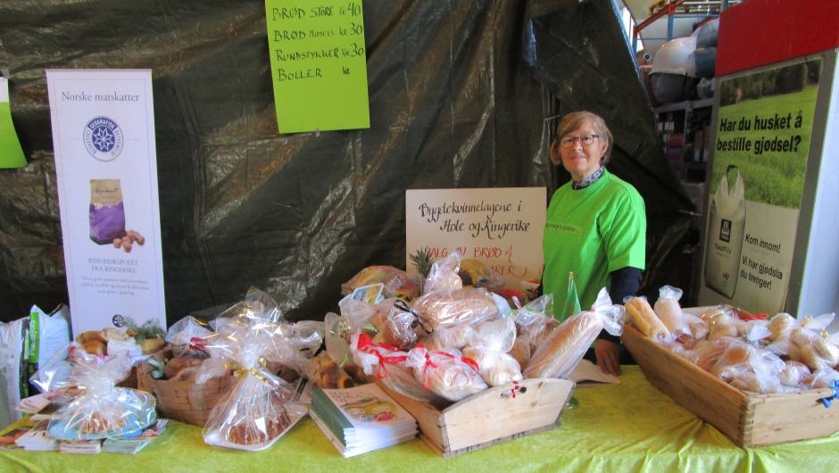 Sjå, så masse vi kan tilby, alt er heimebaka!