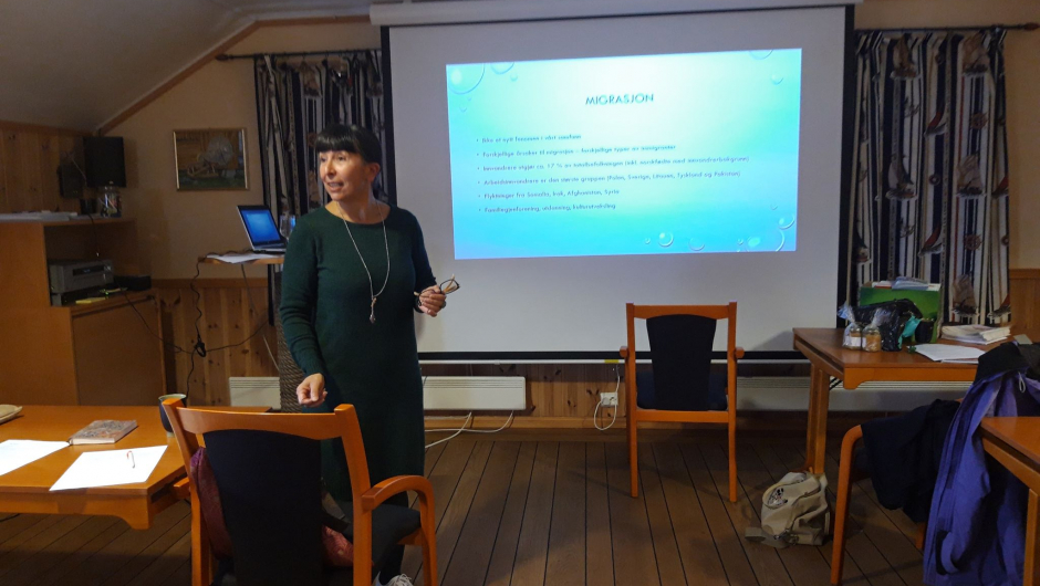 Sosan Mollestad, Prosjektleder Kvinner ut. Sosan Mollestad, Prosjektleder Kvinner ut.