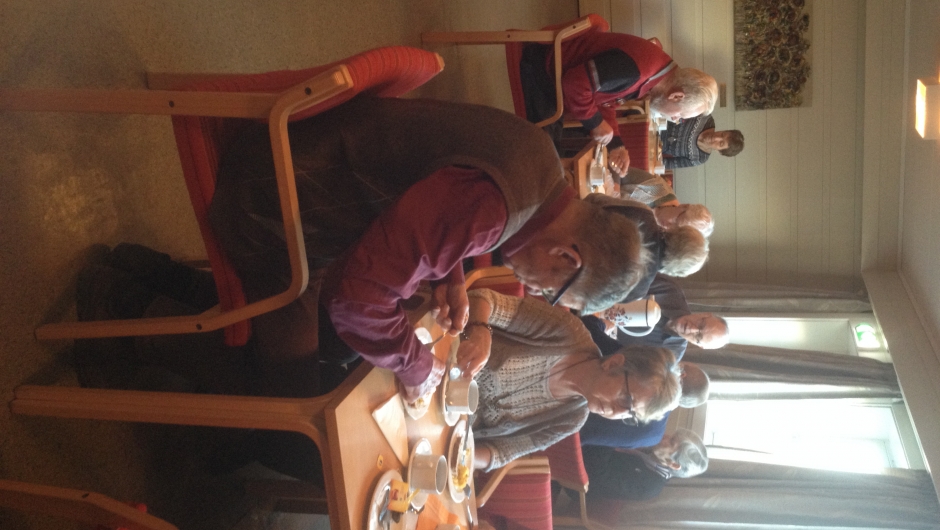 Og kaffe og kake.....