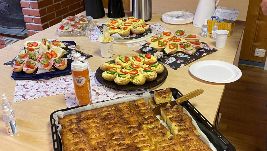 Iren Olsen og Mari Myhre Eik diska opp med både salt og søtt.