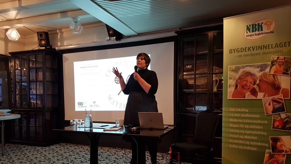 Ingrid Lamark - Tradisjonsmatskolen. Foto: Linda M. Gusland. Ingrid Lamark - Tradisjonsmatskolen. Foto: Linda M. Gusland.