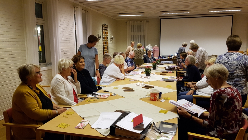 Kaffekos og interessant læring for medlemmene