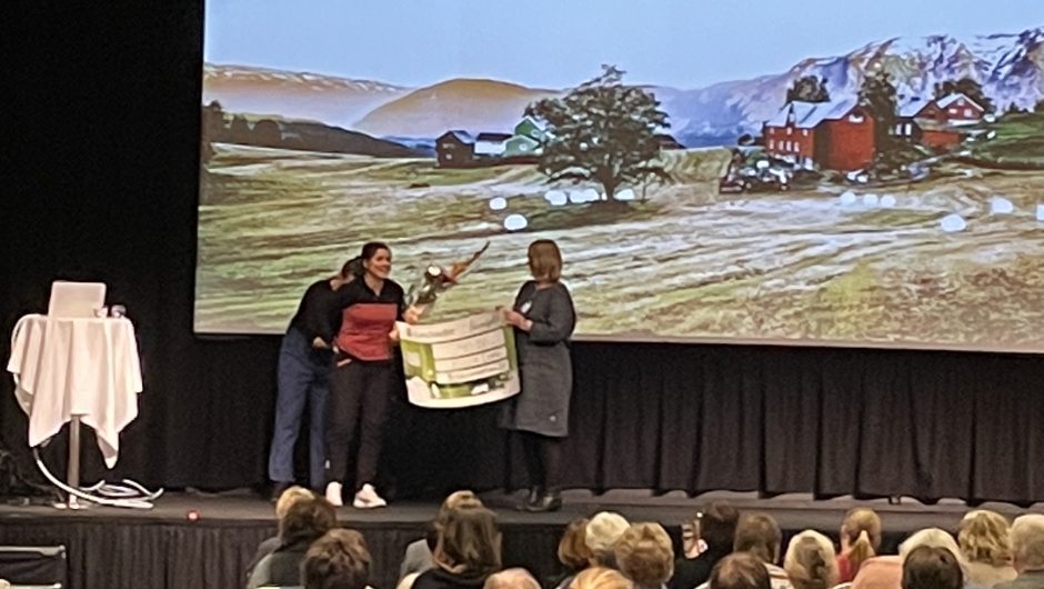 Kristin Lemme vart kåra som årets bygdekvinne