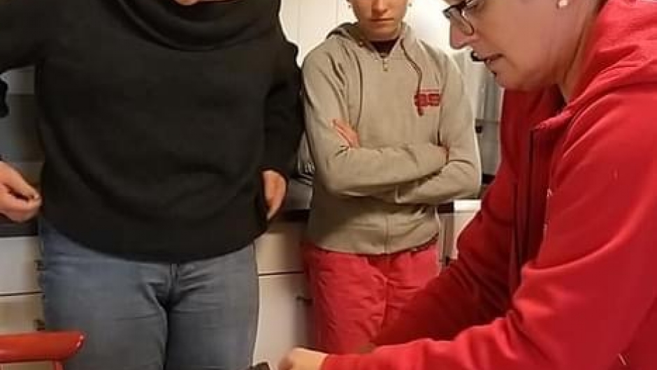 Her er det syltetøy på gang