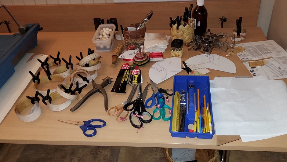 Gerd hadde med alt nødvendig utstyr