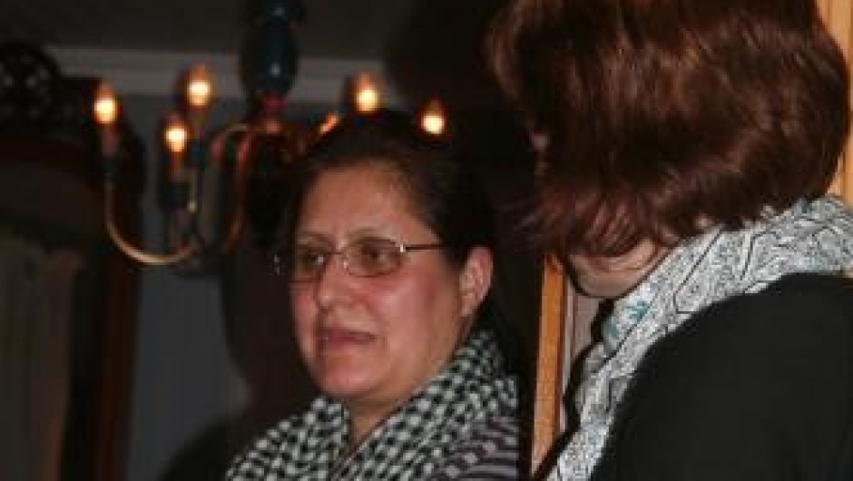 Wasima fra Afganistan og Charlotta fra Sverige