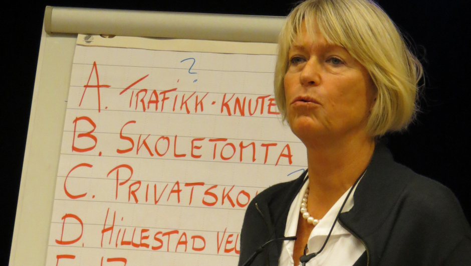 Ingeborg Kalager Sølverud har sammendraget fra sin grupe