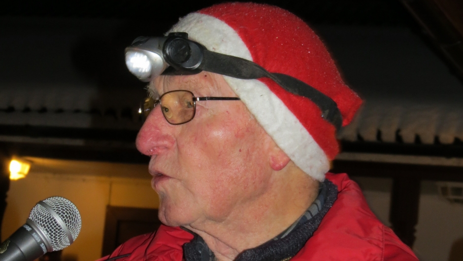 Svend Rønningen holdt kveldens tale