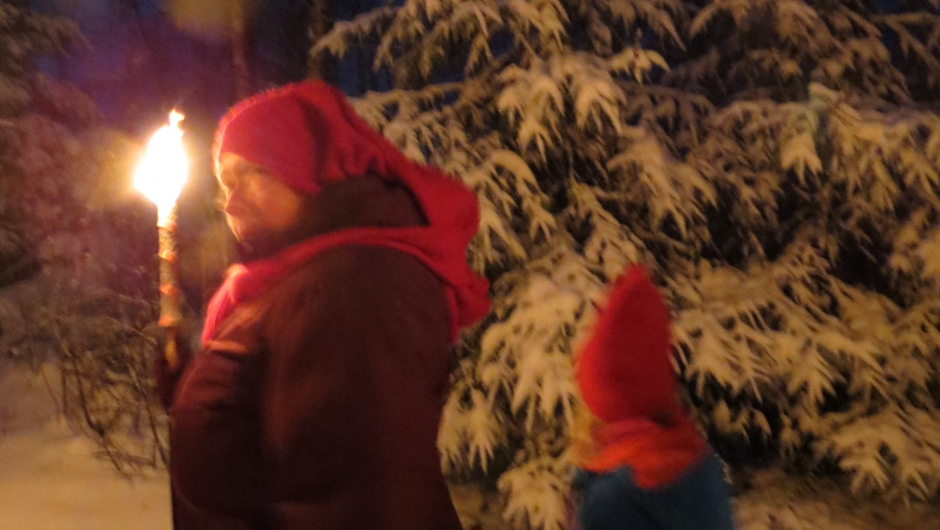 Man kunne jo nesten lure på om det var noen nisser som hadde sneket seg med?