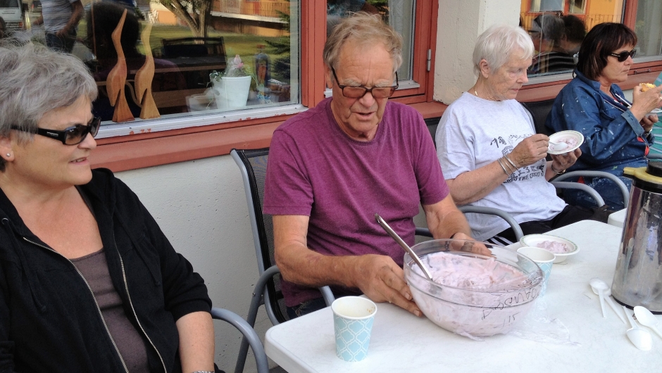 Kaffipause høyrer med Kaffipause høyrer med