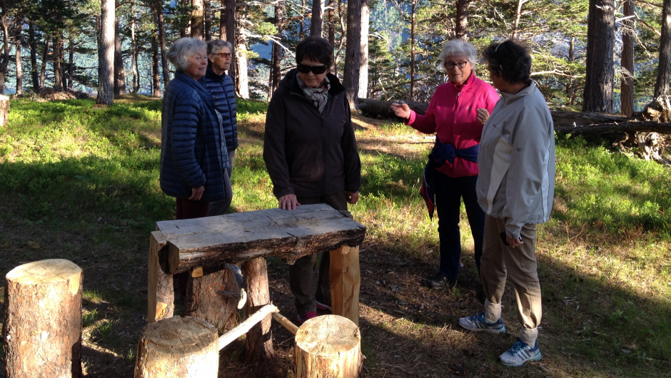 Eit alter som var laga på Syltefjellet. Eit alter som var laga på Syltefjellet.