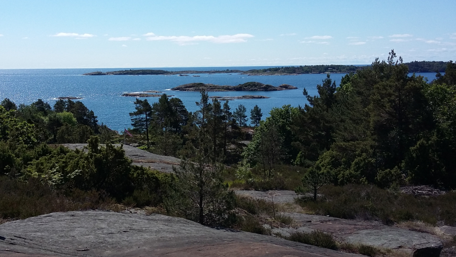 Flott utsikt Askerøya