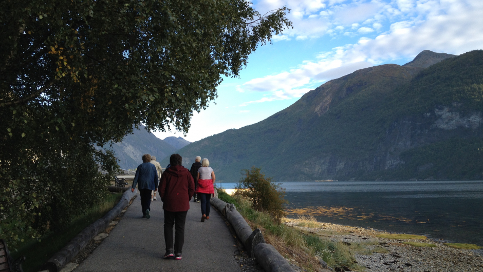 På Strandpromenaden