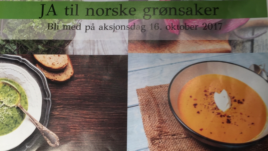 "JA til norske grønnsaker