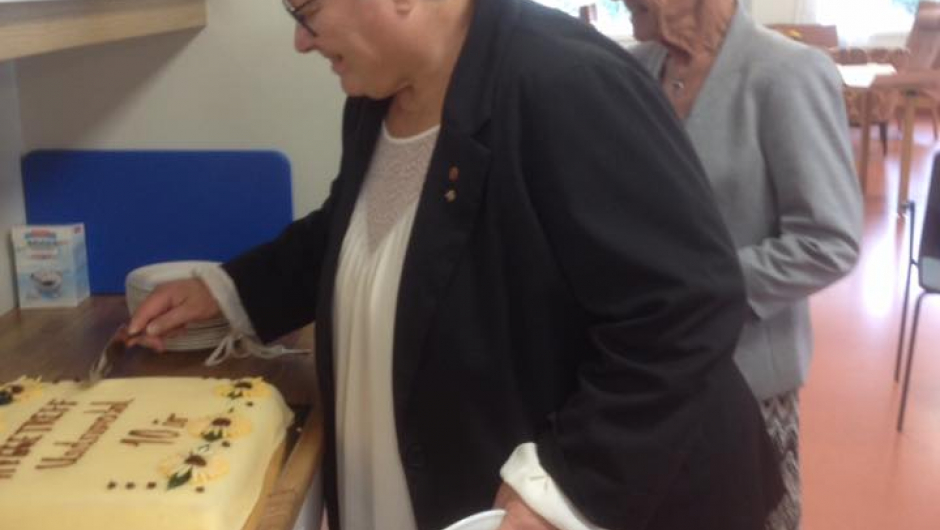 Saniteten var representert - Ble takket for pengegave og støtte