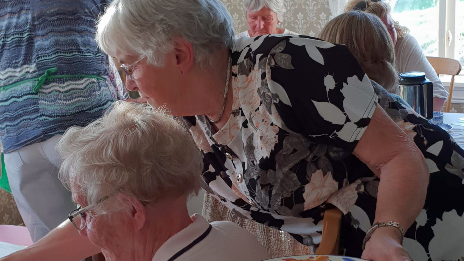 Mary Kristensen står for svelebaksten i kveld Mary Kristensen står for svelebaksten i kveld