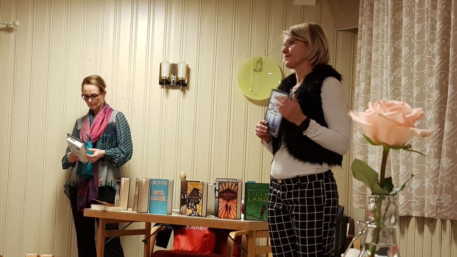 Fra v. Benedicte Gjone og Irene Nørberg