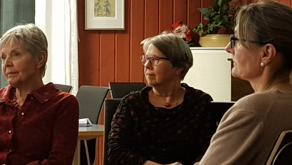 Medlemmer på adventsmøte Medlemmer