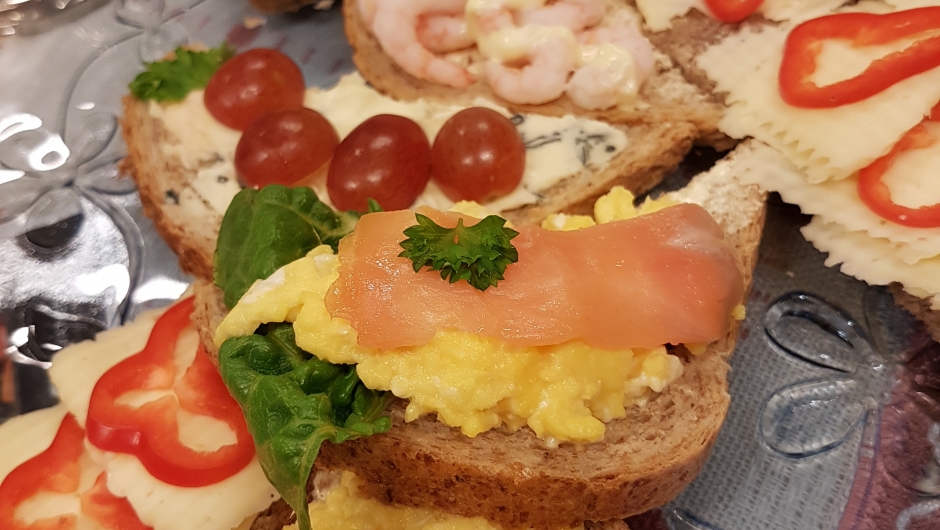 Nydlege smørbrød Nydlege smørbrød