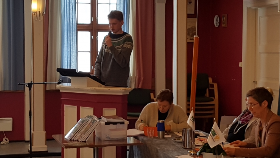 Hilsen fra Vestfold Bygdeungdomslag. Foto: Linda M. Gusland. Hilsen fra Vestfold Bygdeungdomslag. Foto: Linda M. Gusland.