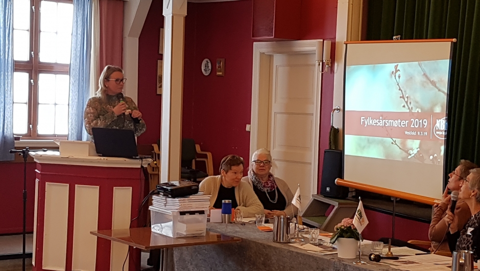 Marit Green Tymczyk fra NBK. Foto: Linda M. Gusland. Marit Green Tymczyk fra NBK. Foto: Linda M. Gusland.