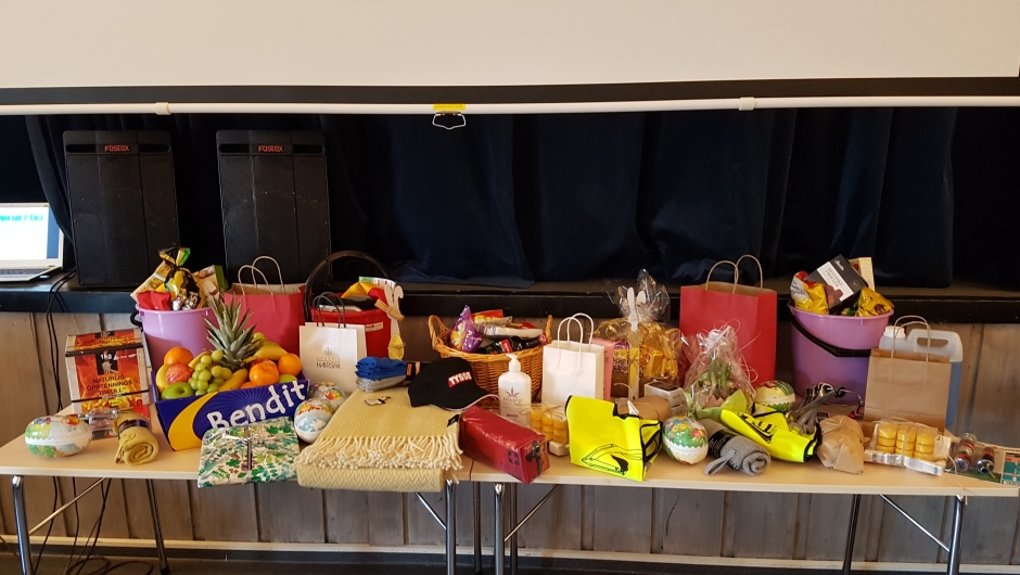 Gevinstbordet. foto. Linda M. Gusland. Gevinstbordet. foto. Linda M. Gusland.