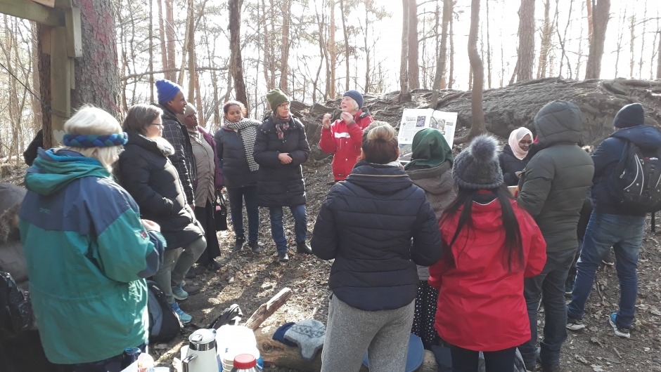 og om dyrene som holder til her.