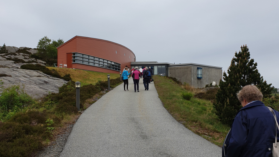På veg opp til Nordsjøfartmuseet