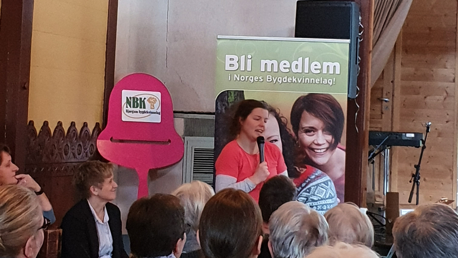 Kristin Lemme frå FLOR Foto: Brita.D. Bjørke