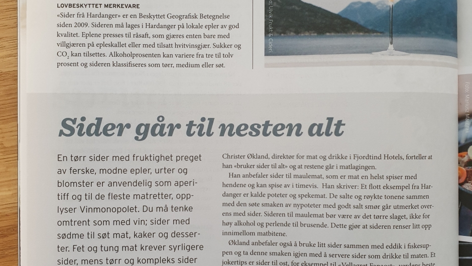 Siste del av artikkelen Siste del av artikkelen