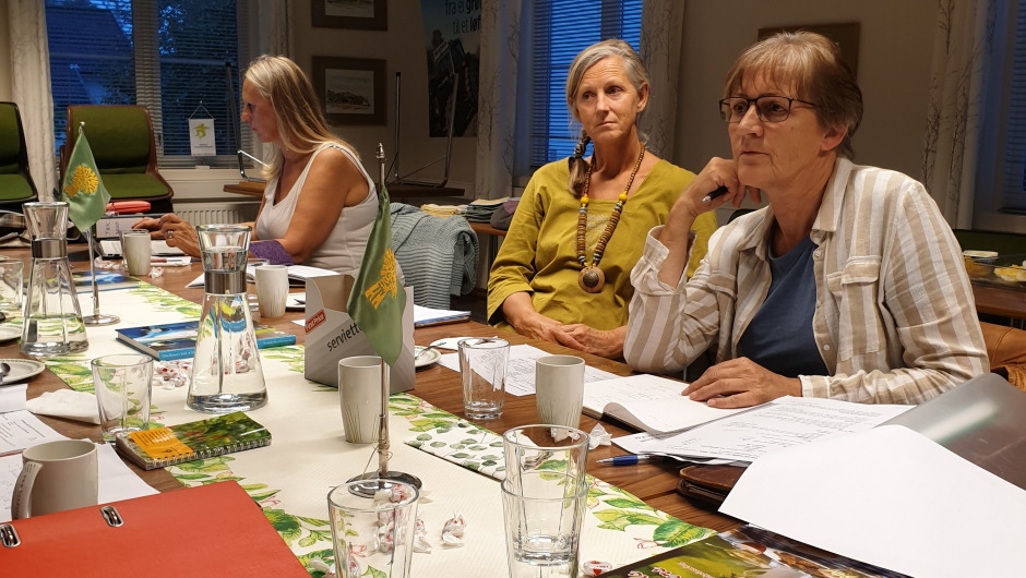 Felles planleggingsmøte på Grønt Fagsenter , Stokke