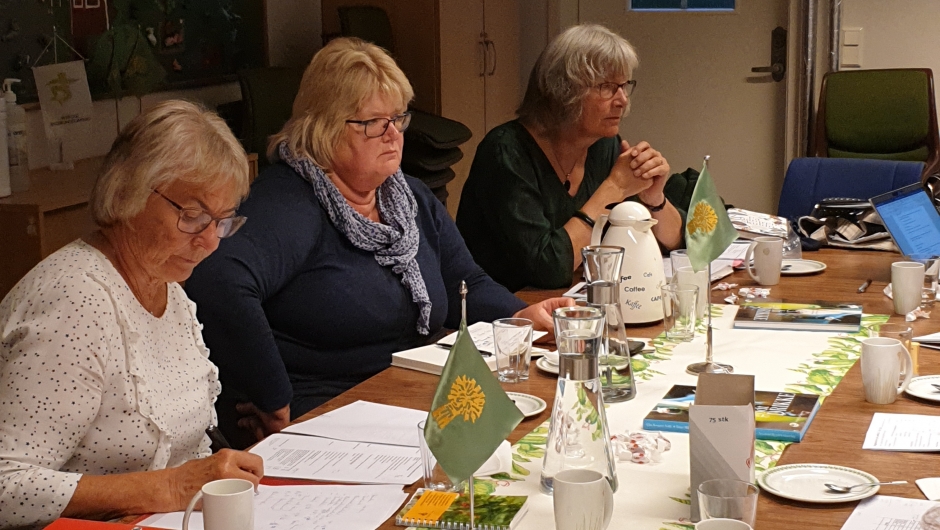 Felles planleggingsmøte på Grønt Fagsenter , Stokke