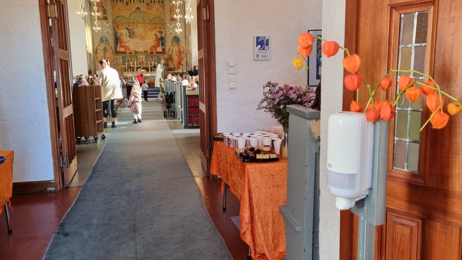 Du ser hvor håndspriten er i dag! Tilogmed håndspriten er pynta i dag