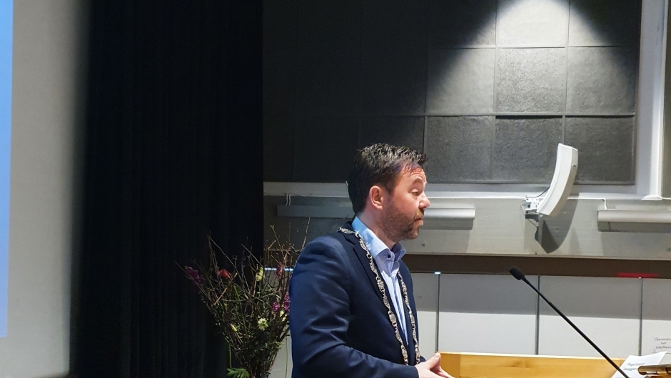 Ordførar Hans Petter Thorbjørnsen Foto: BdB