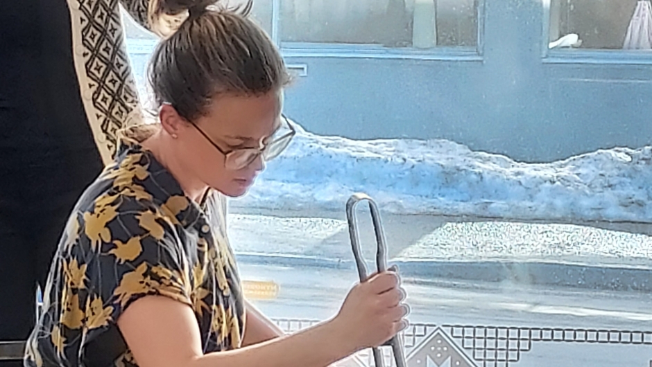 Glasblåsar Silje Syse Glasblåsar Silje Syse - Foto Annlaug Midtrød