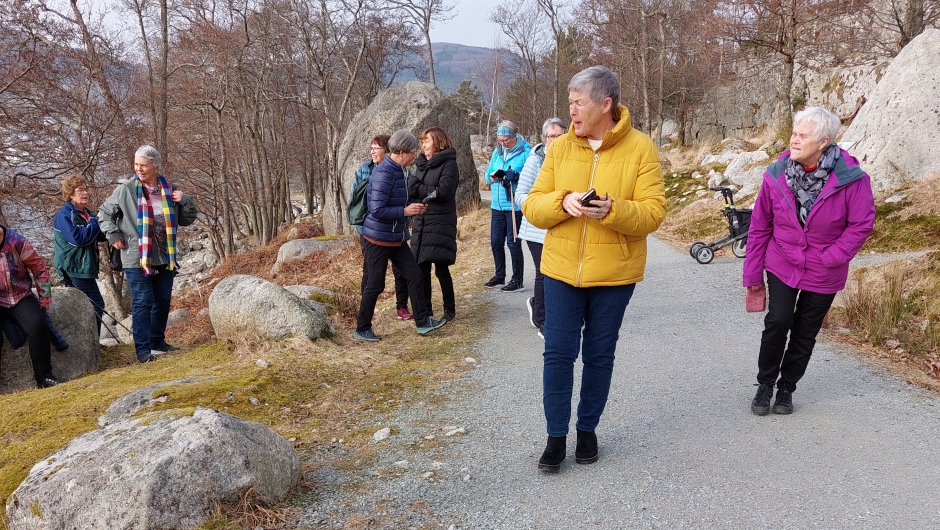 Vi var heldige med været