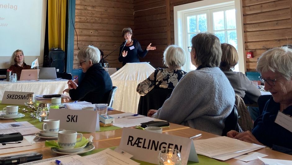 Leder Jorunn Henriksen i Norges Bygdekvinnelag