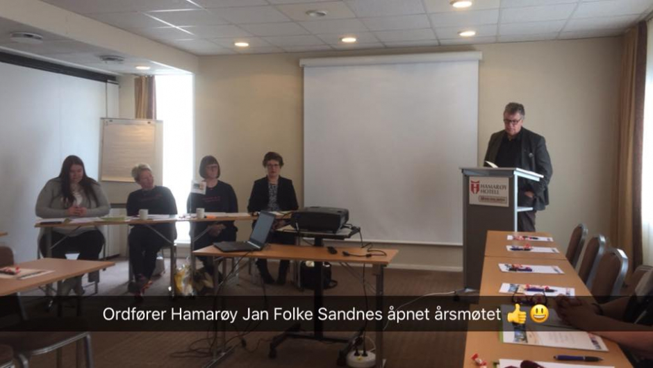 Ordfører i Hamarøy, Jan Folke Sandnes. Foto: Gro Elisabeth Hoseth