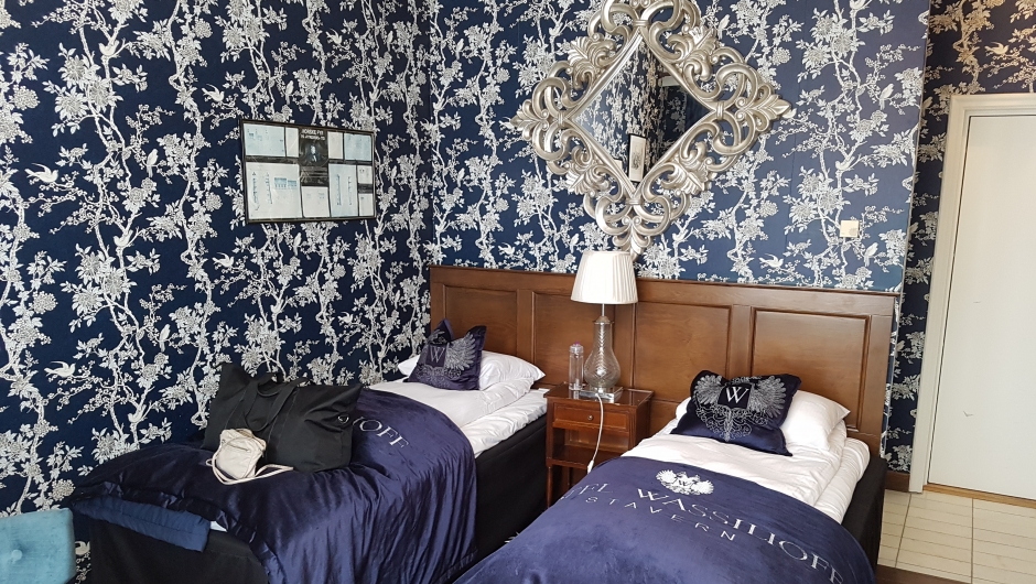 Flotte hotellrom. Foto: Linda M. Gusland. Flotte hotellrom. Foto: Linda M. Gusland.