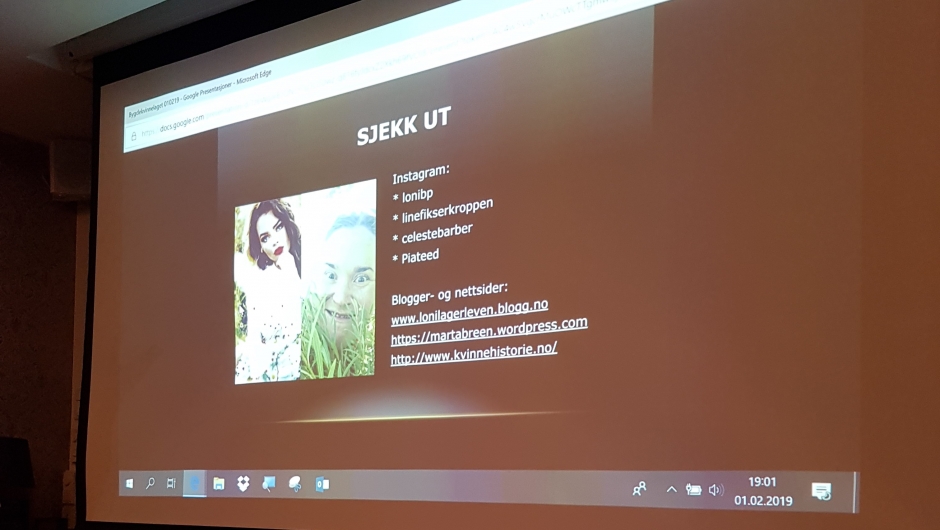 Nettsteder verdt å sjekke ut. Foto: Linda M. Gusland. Nettsteder verdt å sjekke ut. Foto: Linda M. Gusland.