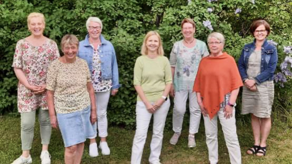 Det nye styret i Distrikt Akershus Bygdekvinnelag