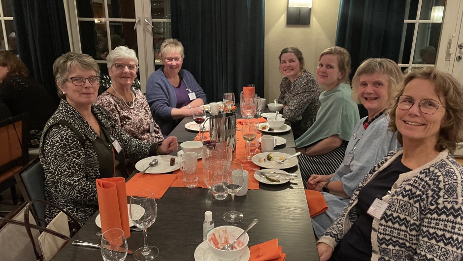 Mesteparten av deltakerne frå Bjørgum.