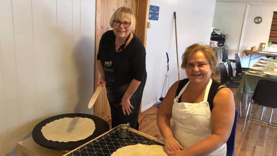 Då er det steiking på gang.