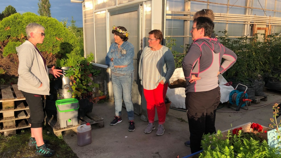 Besøk hos Brit Hammer