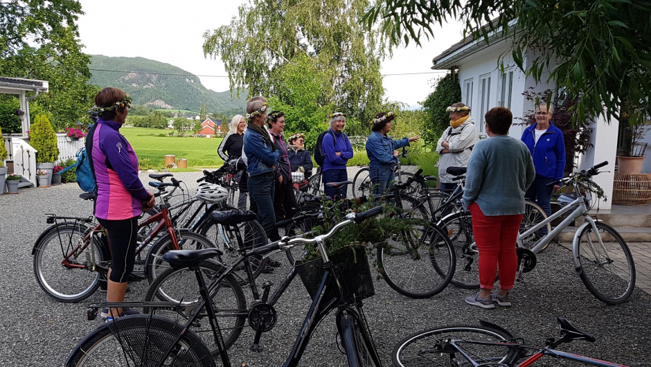 Første stopp hos Heidi og Jostein Myhr Første stopp hos Heidi og Jostein Myhr