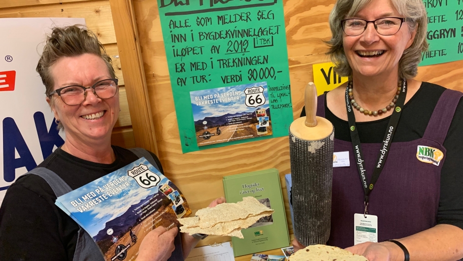 Bygdekvinner på tur; frå Dyrsku`n til USA