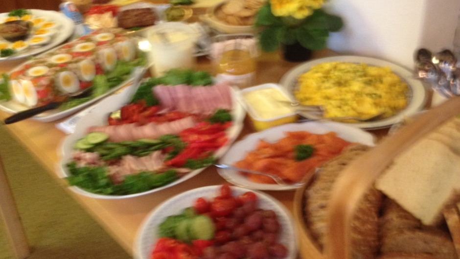 Her er det mye godt til lunsj